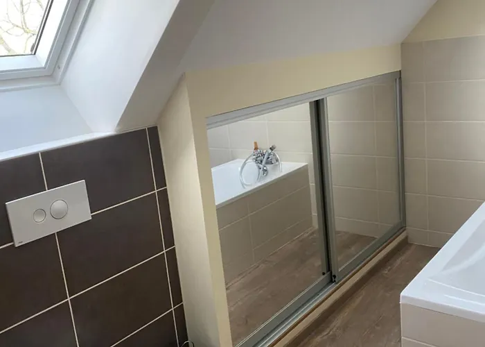 Pansiyon Le Taut 44 - Omaha - Salle De Bains Partagee Les Veys